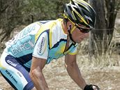 Cyklista Lance Armstrong