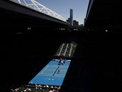 Rod Laver Arena, Melbourne: zatahování stechy