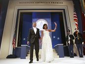 Bývalý prezident Barack Obama s první dámou Michelle.