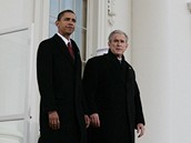 Barack Obama ped svou inaugurací opoutí Bílý dm po schzce s Georgem Bushem