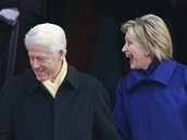 Bill a Hillary Clintonovi na inauguraci Baracka Obamy