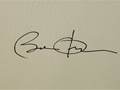 Obamv první podpis poté, co se stal americkým prezidentem.