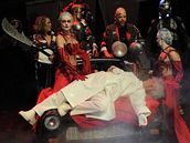 Kostýmová zkouka muzikálu Dracula 