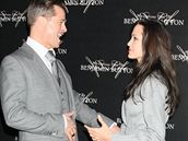 Brad Pitt a Angelina Jolie v Paíi