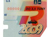 Dálniní známka 2009