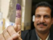 Provinní volby v Iráku.