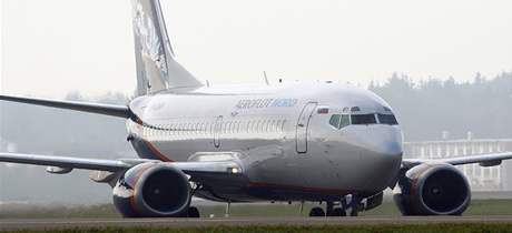 Boeing ruské spolenosti Aeroflot (5. února 2009)
