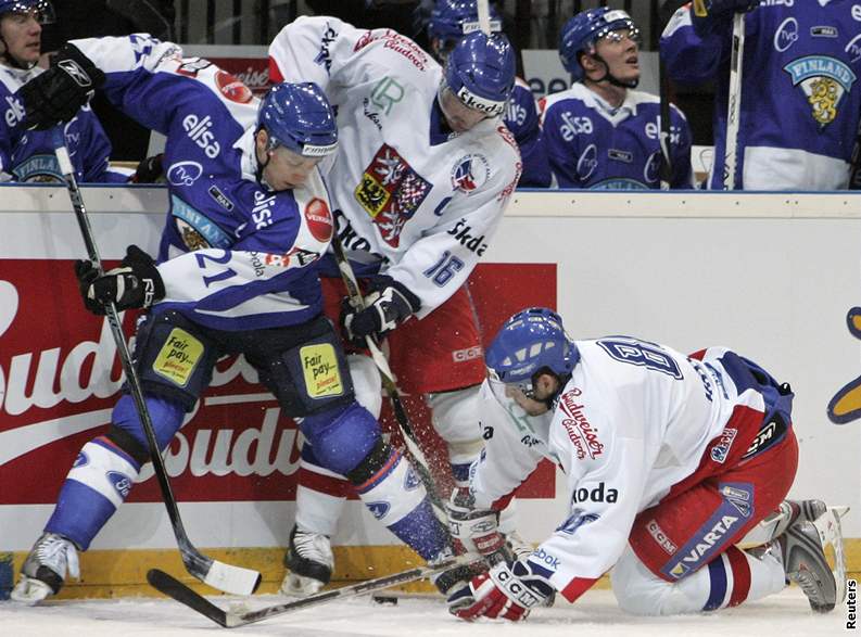 Finové se v utkání radovali ptkrát. tyikrát pitom vyuili pesilovou hru