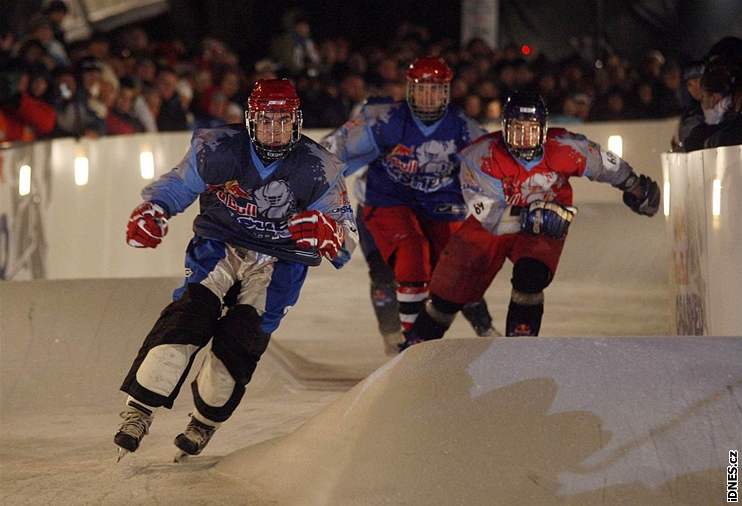 Red Bull Crashed Ice na Vyehrad.