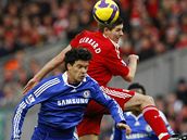 Liverpool - Chelsea: Gerrard a Ballack