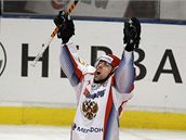 Rusko - Finsko: Rus Afanasenkov vyrovnává stav utkání minutu ped koncem