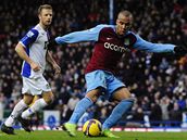Blackburn - Aston Villa: hostující Agbonlahor stílí gól