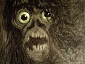 Jaroslav Panu�ka: Expresivní hlava (kolem 1900)