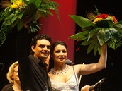 Operní pvci Anna Netrebko a Rolando Villazón
