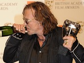 BAFTA 2009 - herec Mickey Rourke s cenou za film The Wrestler