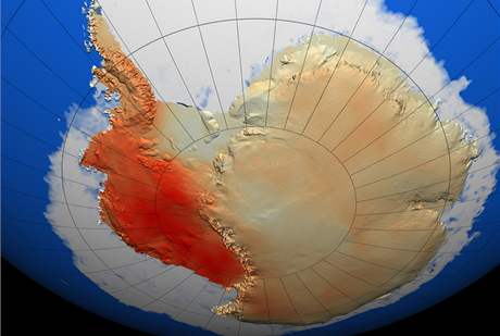 Rst teploty vdci pozorují napíklad na Antarktickému poloostrov, který se za pl století (1957-2006) oteplil a o tvrt stupn.