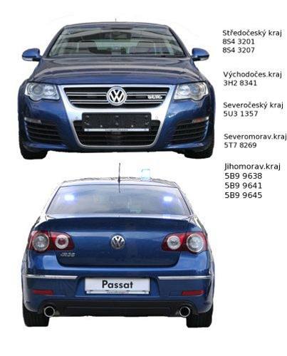 Policejn VW Passaty R36