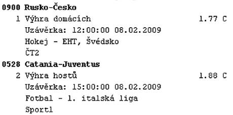 Tiket, který p�inesl výhru t�i a p�l milionu korun.