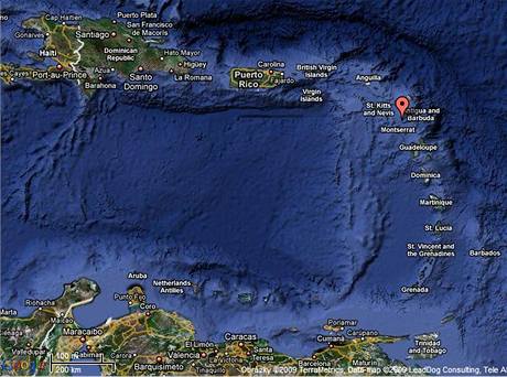 Mapa Guadeloupe