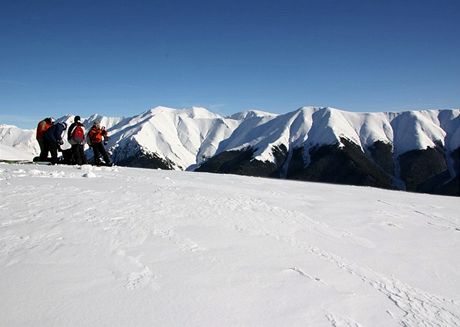 Rumunsko, heliskiing