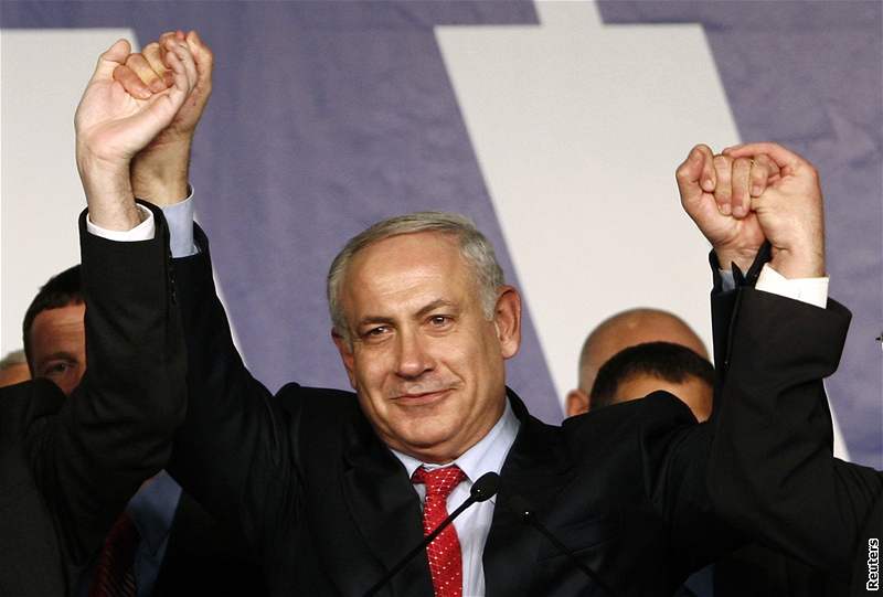 Benjamin Netanjahu (10. února 2009)