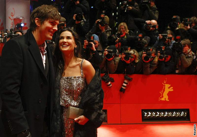 Berlinale 2009 - Demi Mooreová, Kutcher