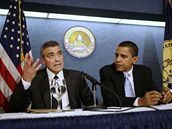 George Clooney s Barackem Obamou