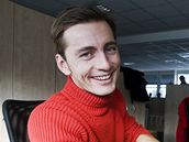 Petr Vondrá�ek p�i on-line rozhovoru se �tená�i iDNES.cz