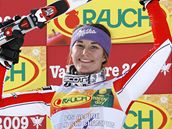 árka Záhrobská, druhá ve slalomu na MS 2009