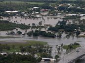 Záplavy ve mst Ingham na severu Austrálie. (11. únor 2009)