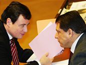 David Rath a Ji�í Paroubek