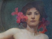 Alfons Mucha - Portrét dámy