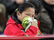 První cizinci z Mongolska, kteí pili v esku kvli krizi o práci, odletlo z Prahy dom (19. února 2009)