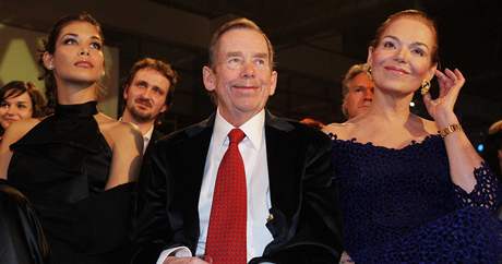 Exprezident Vclav Havel s manelkou Dagmar 