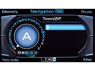 Navigan systm v Audi Q5