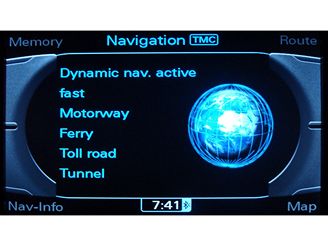 Navigan systm v Audi Q5