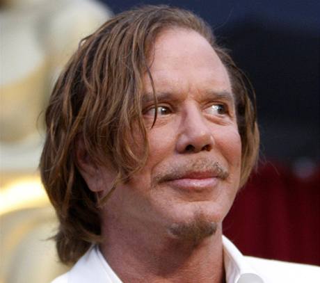 Oscar 2008 - Mickey Rourke (nominace na nejlepího herce v hlavní roli za film...