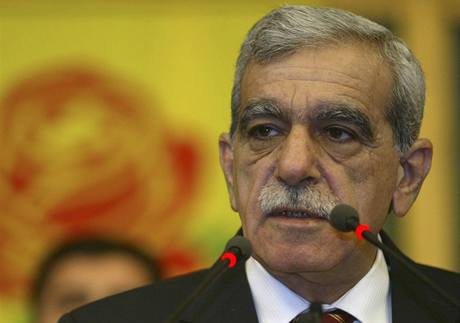 Kurdský politik Ahmet Turk