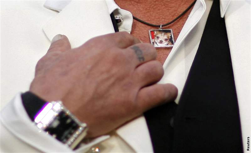Oscar 2008 - Mickey Rourke a památka na jeho ivavu