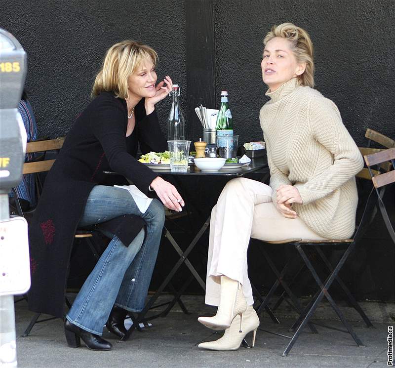 Sharon Stone a Melanie Griffithová 