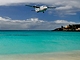 Karibik, Maho Beach na ostrov� St Marteen