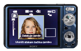 Sony W290 - zad + smv