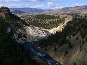 Národní park Yellowstone.