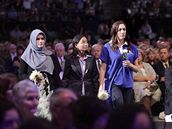 Uct�ní památky australských ob�tí po�ár�