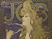 Alfons Mucha: Job (reklamní plakát, 1896)