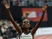 Etiopská běžkyně Meseret Defarová