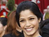 Oscar 2008 - Freida Pinto z filmu Milioná z chatre