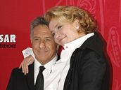 Dustin Hoffman a Emma Thompsonová na pedávání César, 27. 2. 2009