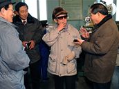 Kim ong-il si pochutnv na cigaret