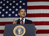 Barack Obama na vojensk zkladn Camp Lejeune